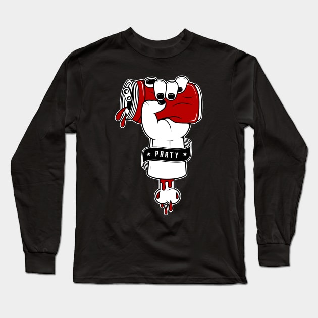 Party Mode Long Sleeve T-Shirt by Woah_Jonny